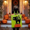 Googly Eye Cat Trick-or-Treat Party Bag, Green and Black, Halloween by Way To Celebrate