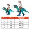 GOOSH 55 inch Halloween Costume Inflatable Dinosaur Costume, Toddler Dinosaur Costume Blow Up Dinosaur Costume Kids Size