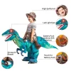 GOOSH 55 inch Halloween Costume Inflatable Dinosaur Costume, Toddler Dinosaur Costume Blow Up Dinosaur Costume Kids Size