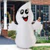 GOOSH Halloween Inflatables 5 FT Halloween Ghost Inflatable with Built-in LEDs, Cute Halloween Inflatable Ghost Blow up