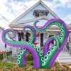 GOOSH Halloween Inflatables 7.2 FT Octopus Tentacles Inflatable with Built-in LEDs, Halloween Inflatable Octopus Blow Up
