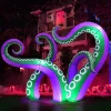 GOOSH Halloween Inflatables 7.2 FT Octopus Tentacles Inflatable with Built-in LEDs, Halloween Inflatable Octopus Blow Up