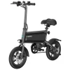 GOTRAX Folding Electric Bike For Adults And Teens, 14 inch, 250W, 15.5 mph, 15 Miles, Black - S2