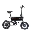 GOTRAX Folding Electric Bike For Adults And Teens, 14 inch, 250W, 15.5 mph, 15 Miles, Black - S2