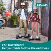 GOTRAX Hoverboard, 200W Motor, 6.5 inch LED Wheels, Blue - FX3