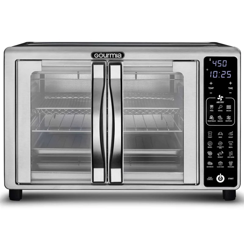 Gourmia Digital Air Fryer Toaster Oven With Single-Pull French Doors - GTF2448