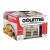 Gourmia French Door Digital Toaster Oven Air Fryer, 6-Slice, 24L, Stainless Steel - GTF2440
