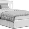Graco 5-in-1 Convertible Crib With Storage Drawer, White