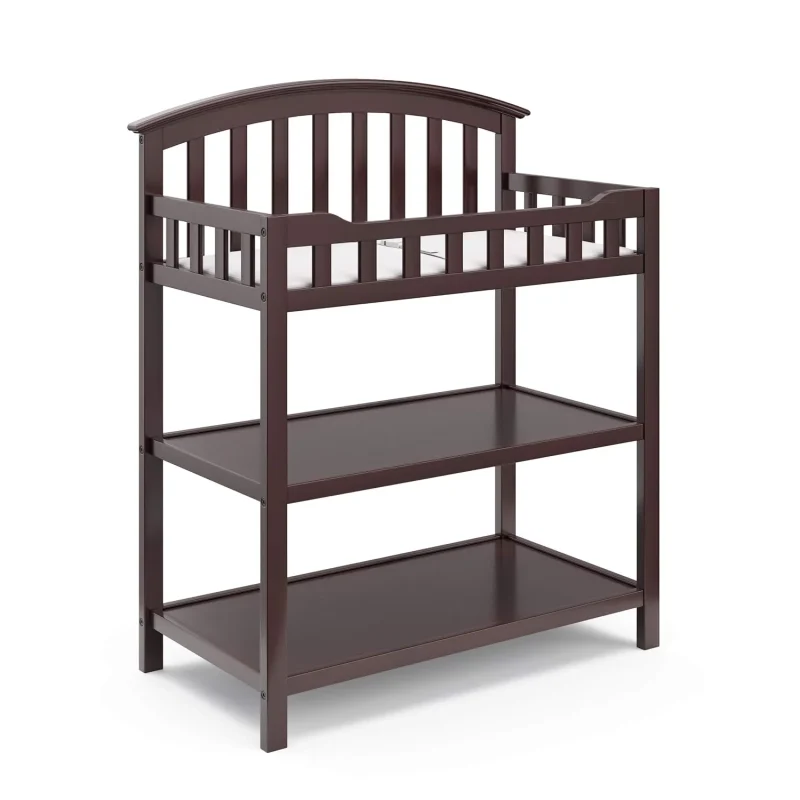 Graco Convertible Espresso Changing Table With Removable Pad