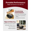 Granitestone Piezano Countertop Pizza Oven With 12in Pizza Stone