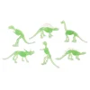 Green Glow-in-the-Dark Dinosaur Skeleton Party Favors, 12 Count, by Way To Celebrate