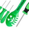 Green Plastic Pumpkin Pro Family Pumpkin Carving Kit, by Fun World