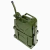 Green Steel Jerry Fuel Can - 20L (5-Gallons)