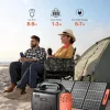 GreenOE Portable Power Station 1000W 1024Wh With 100W Solar Panel