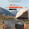 GreenOE Portable Power Station 1000W 1024Wh With 100W Solar Panel