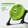 Greenworks 24V 10in 5-Speed Fan 500 CFM With 2.0Ah USB Battery And Charger