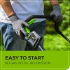 Greenworks 24V 13 Inch Brushless Cordless Lawn Mower With 4.0Ah Battery And Charger