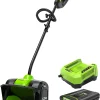 Greenworks 80V 12 inch Brushless Cordless Snow Shovel With 2.0Ah Battery And Charger