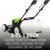 Greenworks 80V Cordless 21-Inch Self-Propelled Brushless Lawn Mower