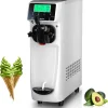 GSEICE Commercial Soft Serve Ice Cream Machine, 3.2 Gallons, Stainless Steel, White - ST16RE-PL