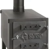 Guide Gear Large Outdoor Wood Burning Stove With Chimney Pipe