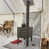 Guide Gear Large Outdoor Wood Burning Stove With Chimney Pipe
