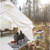 Guide Gear Large Outdoor Wood Burning Stove With Chimney Pipe