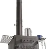 Guide Gear Large Outdoor Wood Burning Stove With Chimney Pipe
