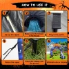 GVDV 10 FT Halloween Inflatables Archway Outdoor Decorations, Scary Halloween Arch Blow Up Yard Decorations for Front Ya
