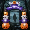 GVDV 8 FT Halloween Inflatables Archway Outdoor Decorations for Front Yard Lawn Garden Decor