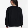 Halloween and Fall Women's French Terry Knit Lounge Sleep Top with Long Sleeves