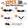 Halloween Balloons, Latex Arch Garland Kit With BOO Foil Confetti Balloons Bat Decoration Set for Halloween Party Decora