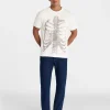 Halloween Boxy Fit Chest X-Ray Graphic Tee Shirt, Men's Sizes XS-4XLT
