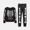Halloween Boys' Glow In the Dark Top and Pants Pajama Set from Way to Celebrate, 2-Piece