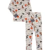 Halloween Boys' Glow In the Dark Top and Pants Pajama Set from Way to Celebrate, 2-Piece