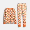 Halloween Boys' Glow In the Dark Top and Pants Pajama Set from Way to Celebrate, 2-Piece