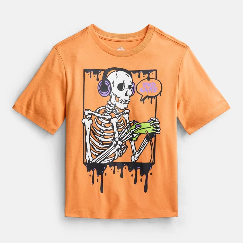 Halloween Boys Graphic Tee with Short Sleeves from Way to Celebrate, Sizes 4-18 & Husky