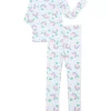 Halloween Girls' Tight Fit Long Sleeve Top and Pants Pajama Set from Way to Celebrate, 2-Piece, Sizes 4-10