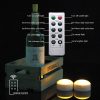 Halloween LED Pumpkin Lights Battery Operated - Orange Pumpkin Lights with Timer and Remote Halloween Decor - Halloween