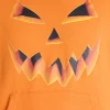 Halloween Oversized Fit Jack O'Lantern Pumpkin Graphic Fleece Hoodie Sweatshirt, Men's Sizes XS-4XLT