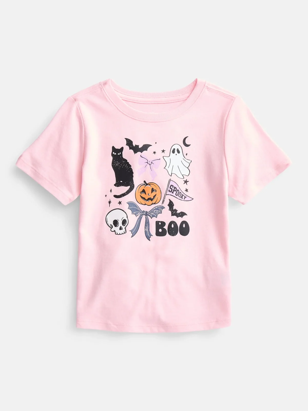 Halloween Toddler Girls Graphic Tee with Short Sleeves from Way to Celebrate, Sizes 12M-5T