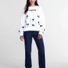Halloween Women's Hey Boo Graphic Sweatshirt with Long Sleeves