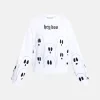 Halloween Women's Hey Boo Graphic Sweatshirt with Long Sleeves