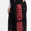 Halloween Women's Horror Queen Wide Leg Jogger Pants, Sizes XXS-XXL