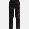 Halloween Women's Horror Queen Wide Leg Jogger Pants, Sizes XXS-XXL