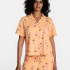 Halloween Women's Notched Top and Shorts Pajama Set from Way to Celebrate, 2-Piece
