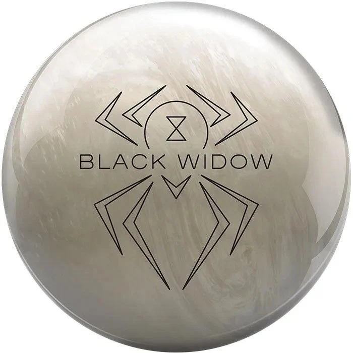 Hammer Bowling Ball, White Pearl, 12-lbs, 13-lbs, 14-lbs, 15-lbs, 16-lbs - Black Widow Ghost
