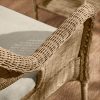 Hampton Bay Rosemont Light Brown Steel Wicker Stackable Outdoor Patio Lounge Chair With Putty Tan Cushion - 65-91-1BR-99