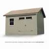 Handy Home Products Beachwood 10 ft. x 12 ft. Wood Storage Shed With Floor