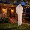 Hanging Ghost Decoration, White, 32", Halloween by Way To Celebrate